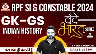 Top 50 Indian History MCQs | RPF SI & Constable GK GS Classes 2024 By Sahil Madaan