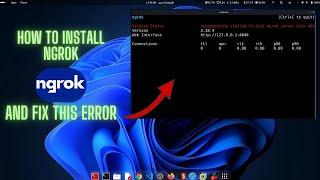 how to Install ngrok and Fixing the Reconnecting Error Easily!