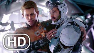 Iron Man Saves Captain America In Space Scene HD - Marvel's Avengers