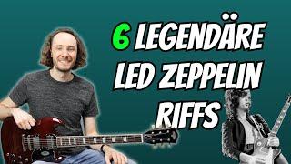 Legendäre Led Zeppelin Riffs: Schritt für Schritt erklärt - Tutorial