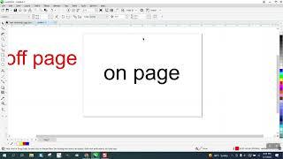 Corel Draw Tips & Tricks How to see Objects off the page when you make a new page