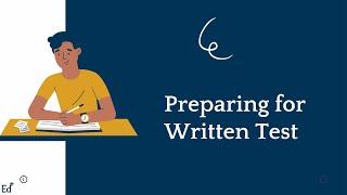 Preparing for written test for teaching job