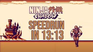 Ninja Gaiden Shadow Any% Speedrun in 13:13 by ShuriBear