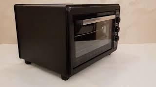 Духовка электрическая печь ASEL AF-33-23 Black 33L 1300W