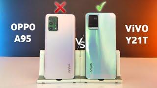 Oppo A95 VS Vivo Y21T | Comparison & Speed Test | Snapdragon 662 VS Snapdragon 680 |