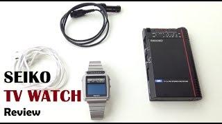 Seiko TV Watch Review - VintageDigitalWatches Ep 39