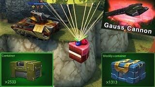 Tanki Online - MEGA Container Opening - 250 Containers! Lucky Containers + Legendary!