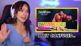 Nemo - The Code (LIVE) | Switzerland| Grand Final | Eurovision 2024 | First Time Reaction