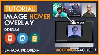 Tutorial Galery Foto - Membuat Judul Overlay Efect ketika di Hover Menggunakan HTML, CSS Javascript