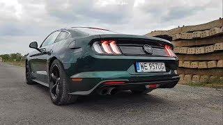 Ford Mustang Bullitt 5.0 V8 460 sound, exhaust sound, start up sound, revs, interio sound