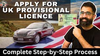 UK Driving License: How to Apply? Provisional Driving Licence UK #uklicence #ukdriving #provisional