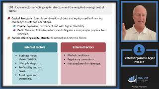 Capital Structure (2024/2025 CFA® Level I Exam – Corporate Issuers – Learning Module 6)