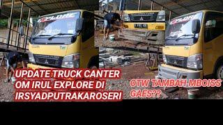 update truck canter om Irul Explore di IrsyadPutraKaroseri