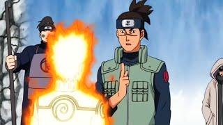 Naruto shows his NINE TAILS CHAKRA MODE to Iruka sensei for the first time | Naruto shippuden