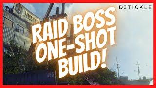 ONE SHOT RAID BOSSES BUILD! THE DIVISION 2