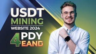 New Usdt Earning Site | Usdt Mining Site 2025 | Best Usdt Investment site | New Usdt Site 2025