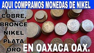 COMPRAMOS MONEDAS, DE NIKEL, COBRE, BRONCE, PLATA, ORO, Y BILLETES ANTIGUAS