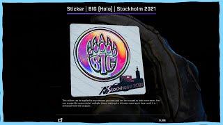 NEW Stockholm 2021 Stickers *HOLO* SHOWCASE