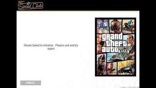 How to solve the problem of GTA V steam failed to initialize please exit and try again