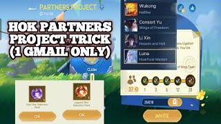 HOW TO CREATE 20 ACCOUNTS USING 1 GMAIL ONLY IN PARTNERS PROJECT / HONOR OF KINGS