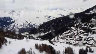 Top of Swiss Alps in 2014 winters