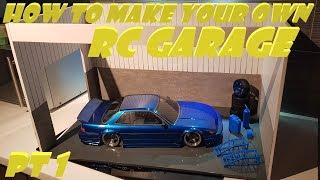 MAKING AN RC SCALE  GARAGE AND 3D PRINT PART 1