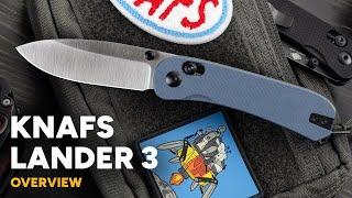 Knafs Lander 3 - S35VN Clutch Lock Folder Overview