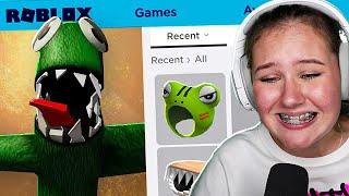 MAKING GREEN FROM RAINBOW FRIENDS A ROBLOX ACCOUNT!!