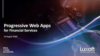 Luis Zampieri de Paula: “Progressive Web Apps (PWA) for Financial Services”