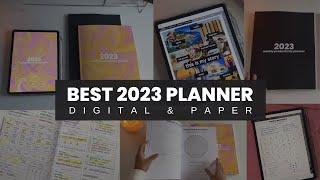 the best 2023 planner to organize your life | digital and paper