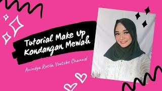 TUTORIAL MAKE UP KONDANGAN MEWAH VERSI/ALA ANINDYA ROSILA