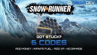 SNOWRUNNER Cheats: Add Money, Infinite Fuel, Add XP, No Damage, ... | Trainer by MegaDev