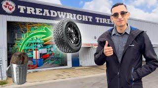 How to Convert Used Tires Into New Tires? | Remolding Factory Tour