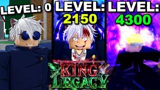 I Spent 24 Hours Grinding As Gojo In Roblox King Legacy... Here's What Happened