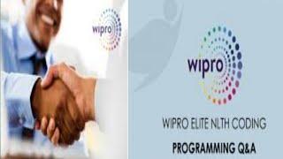 Wipro NLTH Coding questions||Previous years|| placements prep