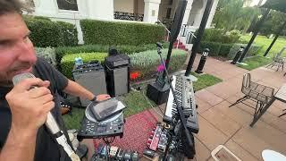 Live looping ninja pro wows audience in San Jose at Hayes Mansion #rc600 #livelooping