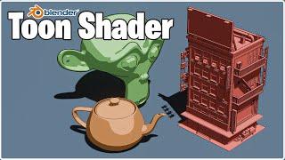 Create a Toon Shader in Blender - Easy Tutorial