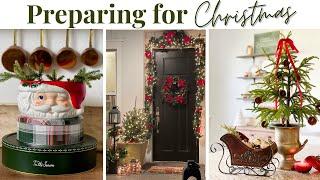 Christmas Decorating Ideas  Thrift Finds | Christmas Porch Decor | Holiday Recipes