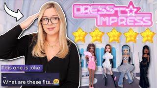 i played DRESS TO IMPRESS for the first time (bullied by 8 year olds)