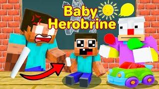 Baby Herobrine Need Toys - MINECRAFT ANIMATION