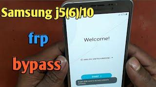 Samsung Galaxy j5(6)/10 frp  bypass