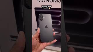 iPhone 16 128GB Black Color Unboxing#iphone16 #iphone16colors #unboxingvideo #trendingshorts