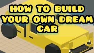 Highrise Virtual World | Tutorial on How to Build Your Own Dream Car