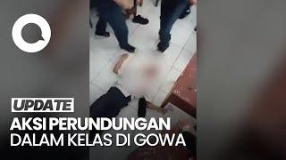 Viral Aksi Sadis Siswa SMP di Gowa Injak Teman hingga Terkapar