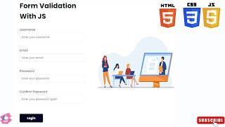 Form Validation With JS | Easy Javascript Project