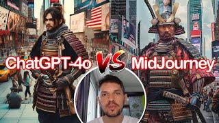 ChatGPT-4o vs MidJourney image generation comparison