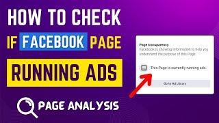 How to Check if a Facebook Page is Running Ads