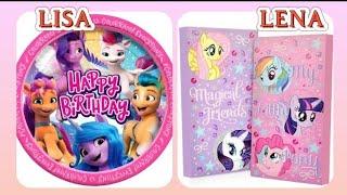 Lisa Or Lena|A little pony toys|cute toys#toys#lisa#lena