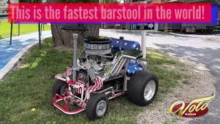 The Fastest Bar Stool in the World! at Volo Museum