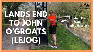LEJOG completer, runner & author, Stephen Fry (not the one from QI!) from Bingley Harriers